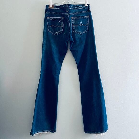 Red Engine distressed flare jeans - Picture 3 of 10